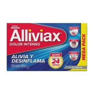 ALLIVIAX c/10 TABS. 550 MG.