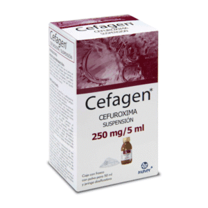 CEFAGEN SUSP. Fco. 50 ML. 250 MG/5 ML.