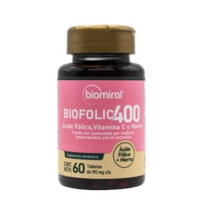BIOFOLIC-400 c/60 TABS. 190 MG.