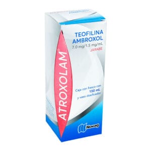 ATROXOLAM JARABE Fco. 150 ML. 7.0-1.5 MG/1 ML.