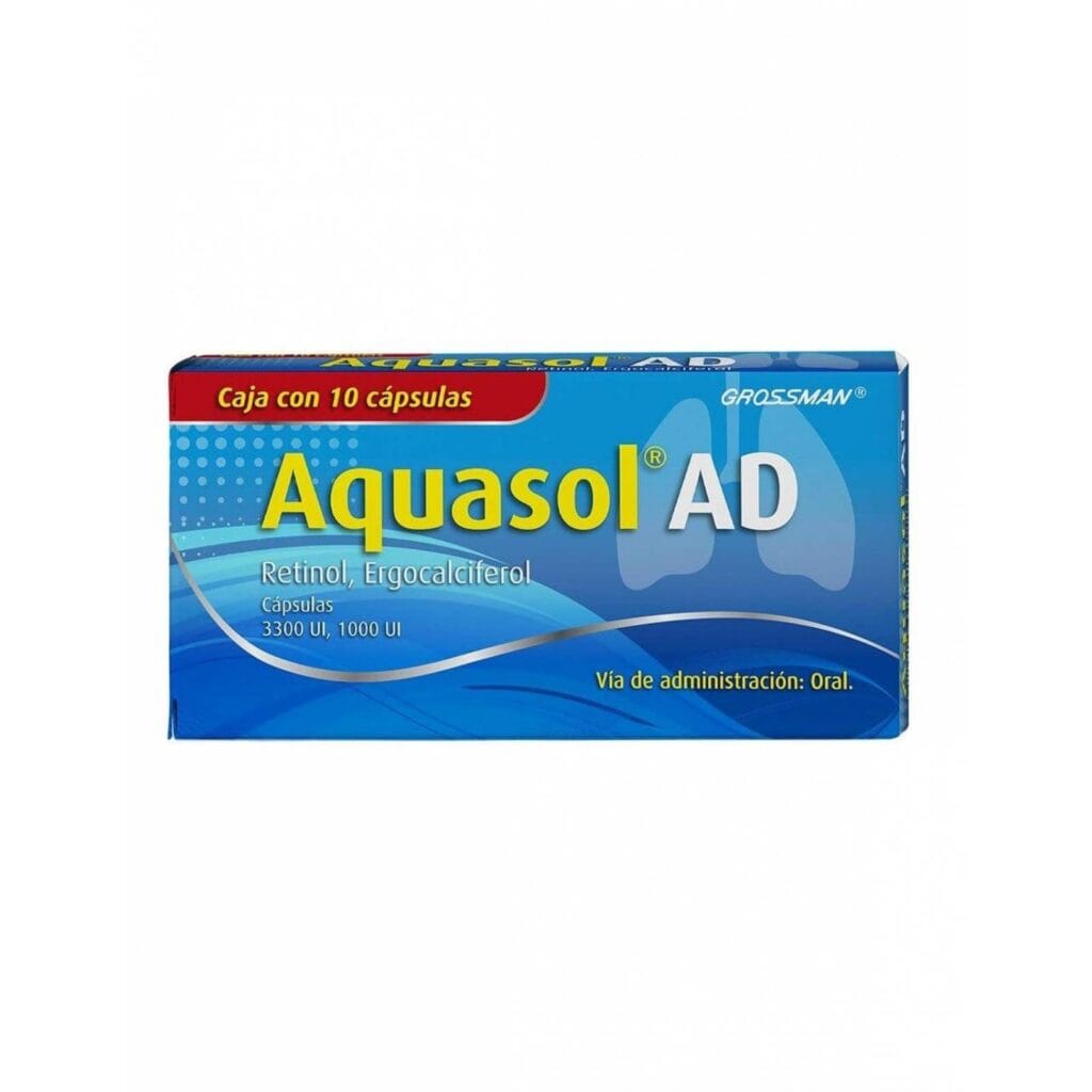 AQUASOL AD c/10 CAPS. 3300/1000 UI.
