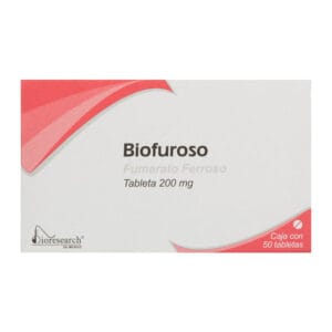 BIOFUROSO c/50 TABS. 200 MG.