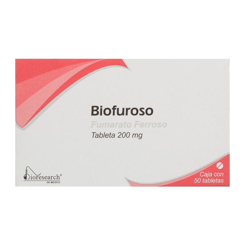 BIOFUROSO c/50 TABS. 200 MG.