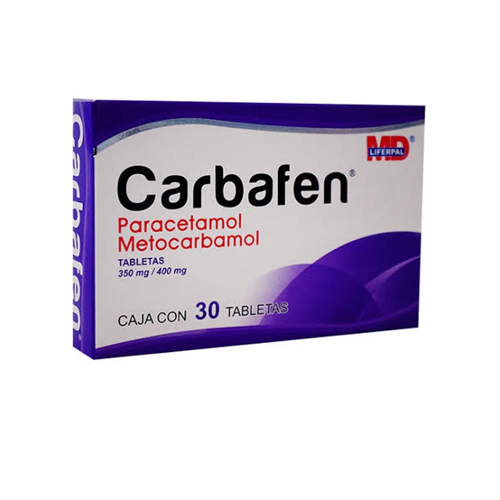 CARBAFEN c/30 TABS. 400/350 MG.