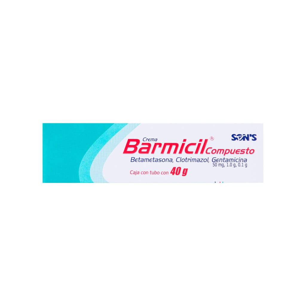 BARMICIL Compuesto CREMA Tubo c/40 G. 50mg-1g-0.1g/100 G.