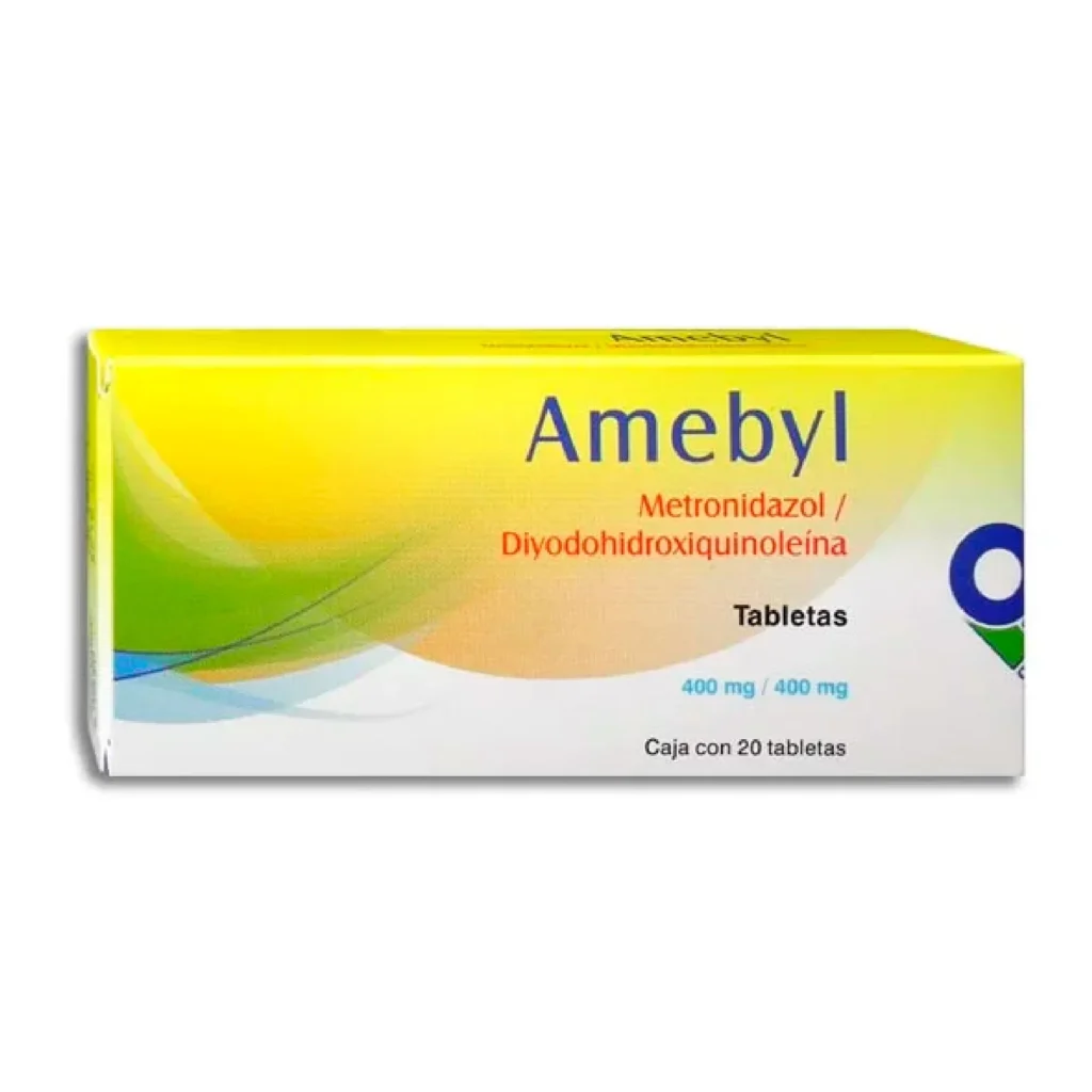 AMEBYL c/20 TABS. 400/400 MG.
