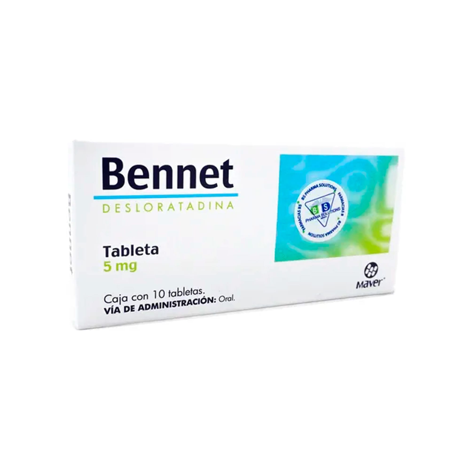 BENNET c/10 TABS. 5 MG.