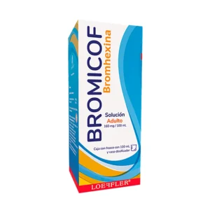 BROMICOF SOLUCIÓN Adulto Fco. 100 ML. 160 MG/100 ML.