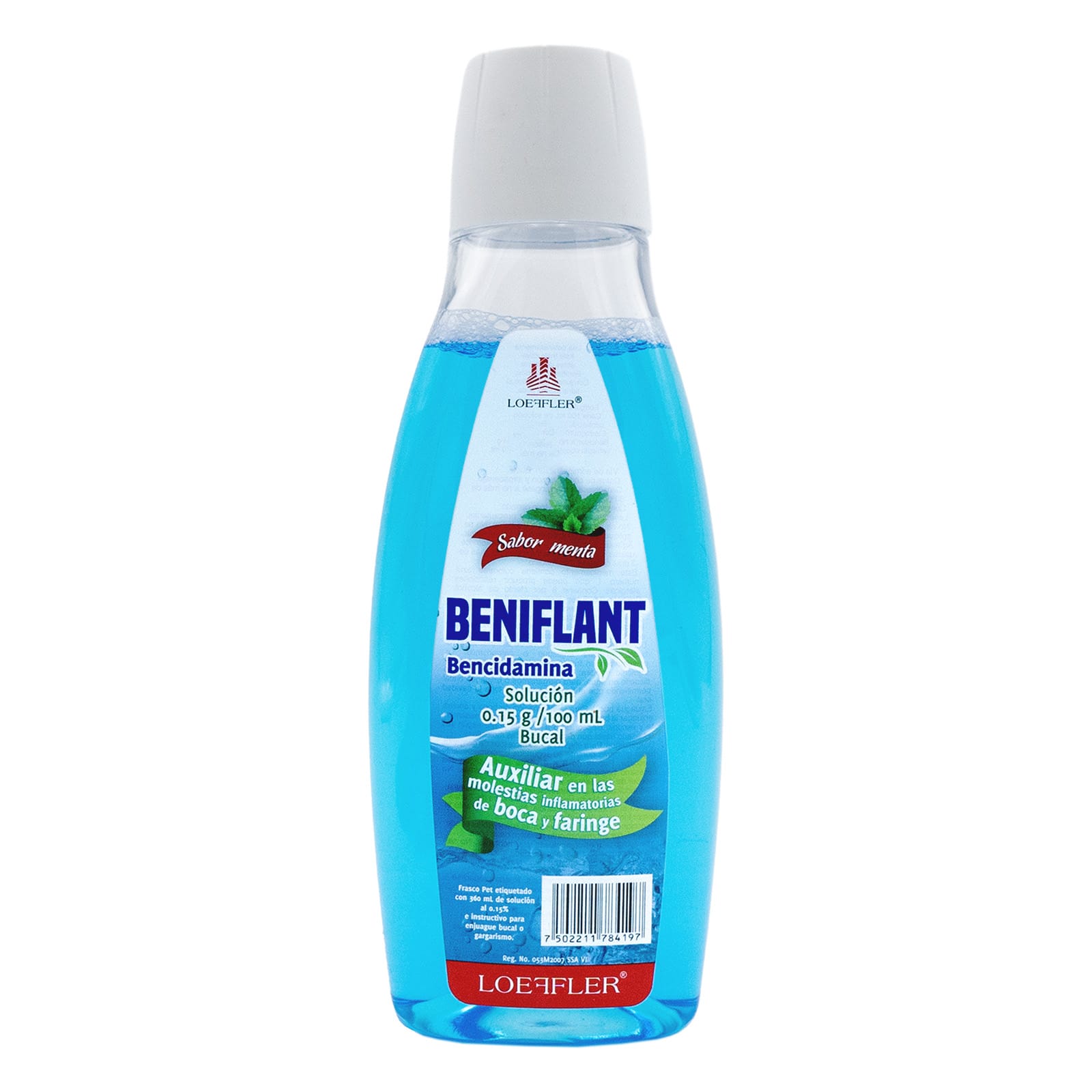 BENIFLANT SOL. BUCAL Fco. c/360 ML. 0.15 G/100 ML.