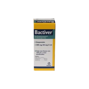 BACTIVER SUSP. Fco. 120 ML. 200-40 MG/5 ML.