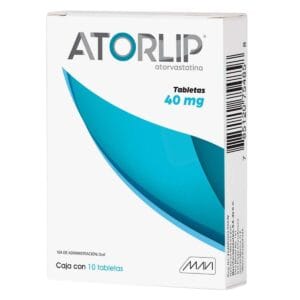 ATORLIP c/10 TABS. 40 MG.