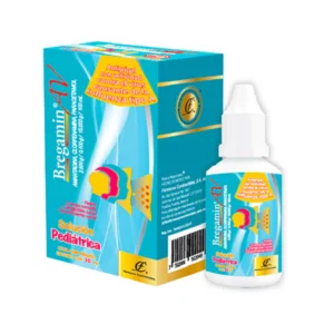 BREGAMIN-AV SOL. Pediátrica Fco. Gotero 30 ML. 2.5-0.1-15 G/100 ML.