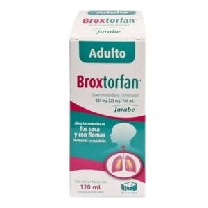 BROXTORFAN JBE. Adulto Fco. 120 ML. 225-225 MG/100 ML.