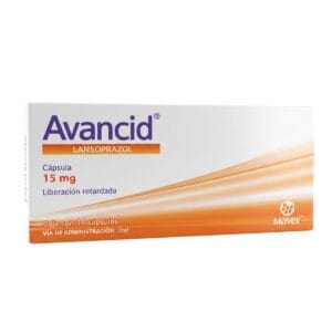 AVANCID c/14 CAPS. L.R. 15 MG.