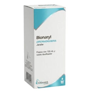 BIONARYL JARABE Fco. 120 ML. 250 MG/100 ML.