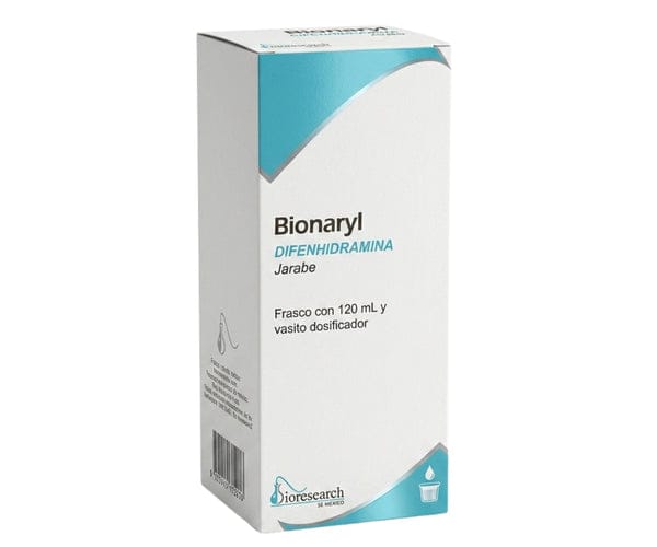 BIONARYL JARABE Fco. 120 ML. 250 MG/100 ML.