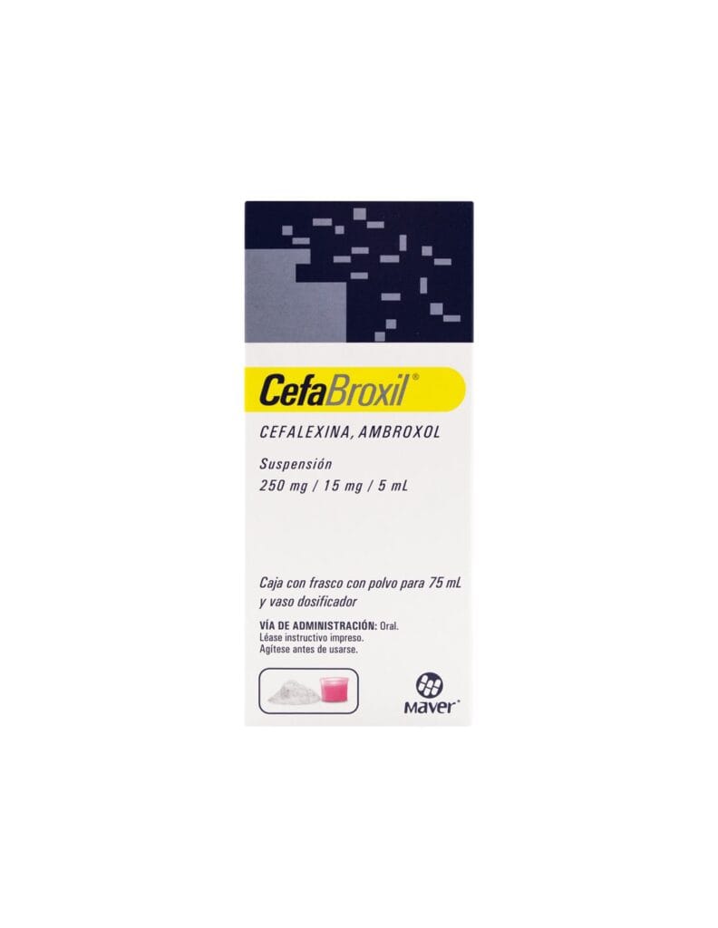 CEFABROXIL SUSP. Fco. 75 ML. 250-15 MG/5 ML.