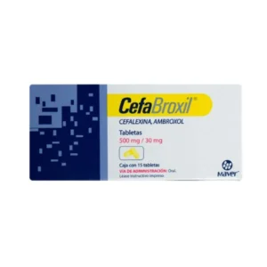 CEFABROXIL c/15 TABS. 500/30 MG.