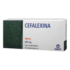 CEFALEXINA (Maver) c/20 TABS. 500 MG.