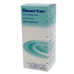 BIOERTER SUSP. Fco. 100 ML. 250 MG/5 ML.