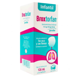 BROXTORFAN JBE. Infantil  Fco. 120 ML. 113-150 MG/100 ML.