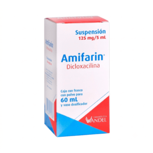 AMIFARIN SUSP. Fco. 60 ML. 125 MG/5 ML.