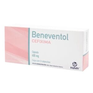 BENEVENTOL c/3 CAPS. 400 MG.