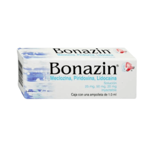 BONAZIN Sol. Iny. c/1 AMPTA. 25-50-20 MG/1 ML.