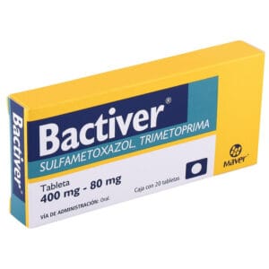 BACTIVER c/20 TABS. 400/80 MG.