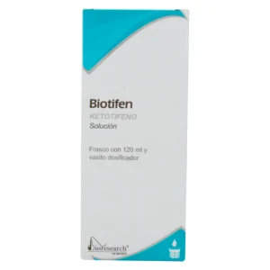 BIOTIFEN SOLUCIÓN Fco. 120 ML. 20 MG/100 ML.