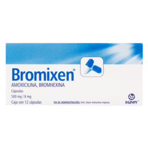 BROMIXEN c/12 CAPS. 500/8 MG.