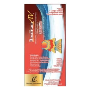 BREALITAM AV SOL. Fco. 60 ML. 0.50-0.02-0.055-3.00 G/100 ML.