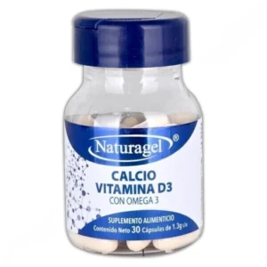 CALCIO/VITAMINA D3+OMEGA 3 c/30 CAPS. 1.3 G.